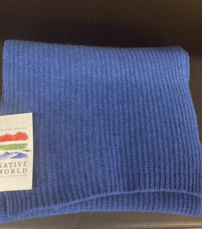 (Native World) Possum Merino Slouch Scarf (Cornflower Colour)