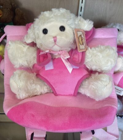 Children’s NZ Sheep Backpack (pink)