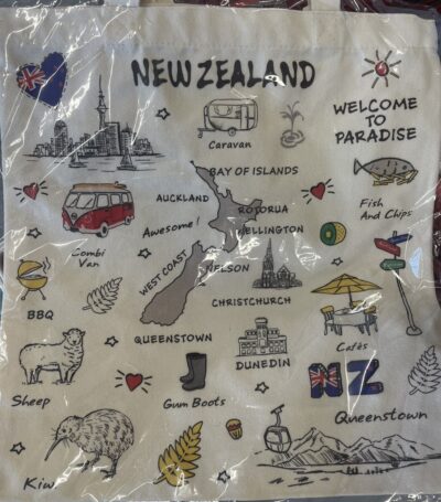 NZ Fabric Shopping Bag